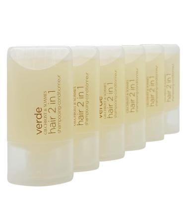 Gilchrist & Soames Verde Hair 2-in-1 1oz/30ml Hair 2-in-1 conditioning shampoo 6 Tubes Total 6oz