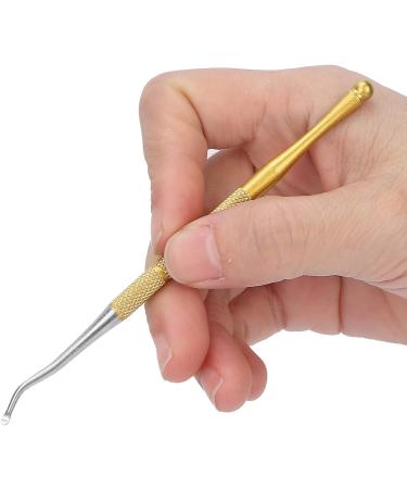 Toe Nail Clipper Streamlined Handle Remove Edges Of Nails Cuticle Clipper Stainless Steel for Hand for Cuticle for Dead Skin(Tyrant Gold) - Buy Online on SooperMarket.com