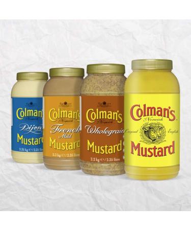 Colman's English Mustard 2.25 Litre - Authentic Mustard Condiment for Bulk Use - Buy Online on SooperMarket.com