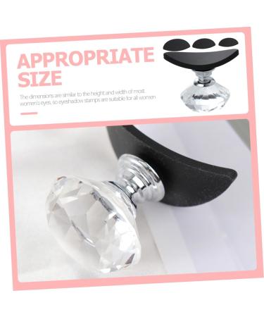 FOYTOKI 1 Set Eye Shadow Stamp Makeup Gadgets Durable Eyeshadow Seal Eyeliner Stamp Makeup Tools - Buy Online on SooperMarket.com