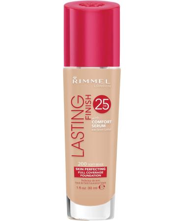 Rimmel London - Lasting 25HR Finish Foundation - Packaging May Vary Soft Beige - 200 - Buy Online on SooperMarket.com