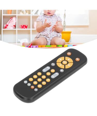 Baby TV Remote Control Toy for Toddlers - Interactive Educational Toy for Early Brain Development (Black) - Buy Online on SooperMarket.com