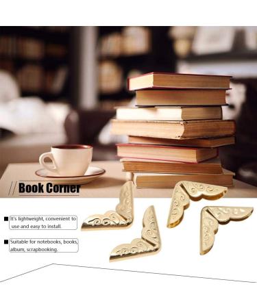 50pcs Scrapbooking Photo Mounting Corners Book Albums Menus Notebook Folder File Corner Protectors(C086 Brass) - Buy Online on SooperMarket.com