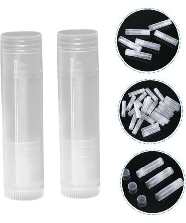Baluue 100pcs Empty Lipstick Tube Empty Lip Balm Containers DIY Lip Gloss Tubes Lip Gloss Tubes Empty Pp - Buy Online on SooperMarket.com
