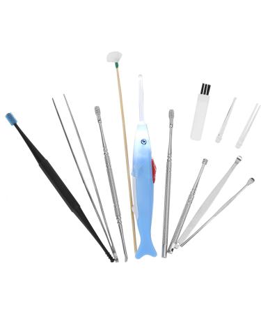 Stainless Steel Ear Pick Spoon Set for Ear Wax Removal and Cleaning - Buy Online on SooperMarket.com
