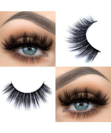Arison Lashes False Eyelashes 3D Artificial Fake Eyelashes Reusable Ultra Thin 3D Fiber Natural Looking Voluminous Look (RLH-39)