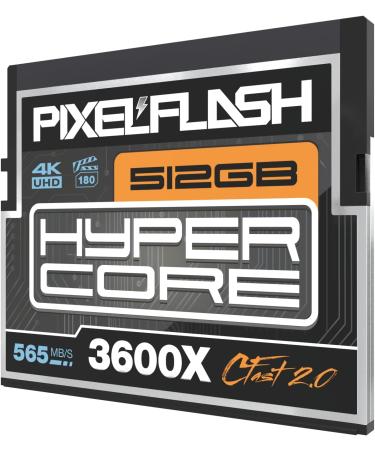 512GB PixelFlash HyperCore CFast 2.0 Memory Card | 3600X Speed | 560MB/s | VPG-130 | Lab Tested-Certified | 2022 Model - Buy Online on SooperMarket.com