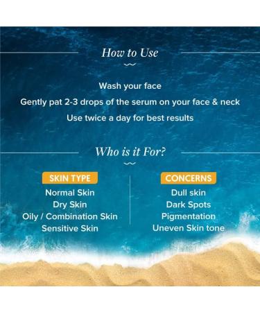 Glow+ Concentrate Face Serum | Radiance Serum with Vitamin C & Papaya | Hydrating & Fragrance-Free | All Skin Types | 1.01 Fl Oz/30ml - Buy Online on SooperMarket.com