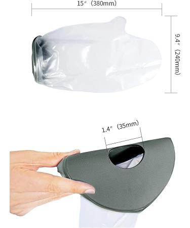 Mautacly Waterproof Cast Cover Adult Hands Cover for Shower Bath Wound Protector for Burnt Hands Wrists - Buy Online on SooperMarket.com