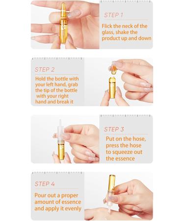 Vitamin C Serum for Face Concentrated Ampoules Vit C Serum Anti Ageing & Anti Wrinkle Serum Brightening Serum for Dull Tired Skin Powerful Antioxidant Protection face serum 7x2ml Ampoule Serum - Buy Online on SooperMarket.com