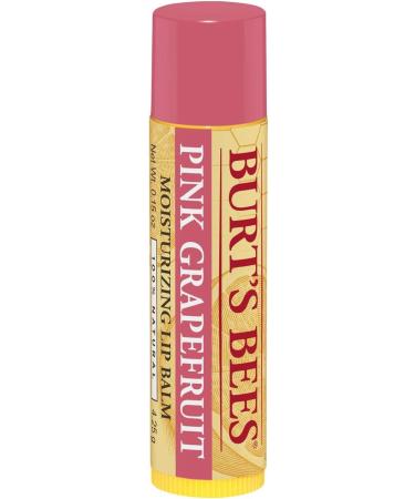Burt s Bees 100% Natural Moisturizing Lip Balm Pink Grapefruit - 1 Tubes - Buy Online on SooperMarket.com
