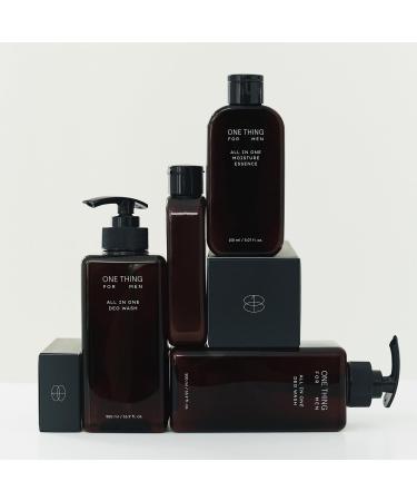 ONE THING FOR MEN All in One Deo Wash 16.9 Fl Oz | 4-in-1 Moisturizing Body Gel Face Cleanser & Shampoo | Korean Skincare for Sensitive Skin - Buy Online on SooperMarket.com