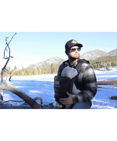 Alpha Six Baby Carrier - Tactical Black | All Day Comfort for Infants and Toddlers - Buy Online on SooperMarket.com