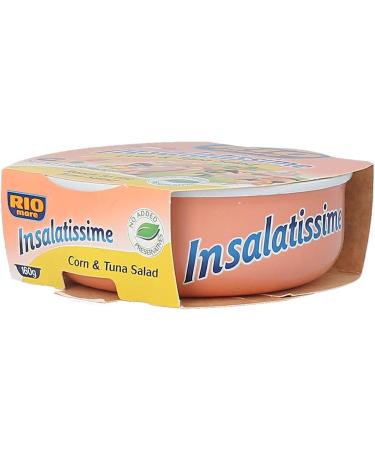 3 RIO MARE INSALATISSIME CANNED TUNA SALAD READY TO EAT 3 x 160 gr.( 480 gr) - Buy Online on SooperMarket.com
