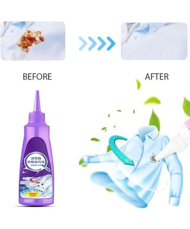 Qosneoun Urcstyle Stain Remover Urcstyle Laundry Stain Remover Homezo Laundry Stain Remover Active Enzyme Laundry Stain Remover Stain Remover for Clothes Quick Laundry Dry Cleaner (3 Pcs) - Buy Online on SooperMarket.com