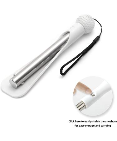 Long Handle Foldable Shoe Horn 36.2 inches - Ideal for Seniors, Pregnant Women, and Back Pain Relief - Buy Online on SooperMarket.com