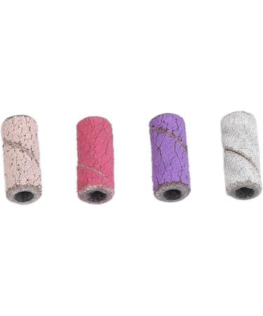 Nail Sanding Bands Dead Skin Removal Multiple Sizes Smoothing Nail Art Sanding Bands with Storage Box for Manicure (Colorful) - Buy Online on SooperMarket.com