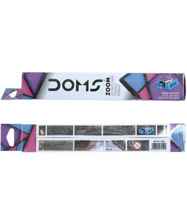 Doms Ultimate Dark Triangle Pencil Pack - Perfect for Artists & Students | Buy Now with Gsm Listing | Fast International Shipping - Buy Online on SooperMarket.com