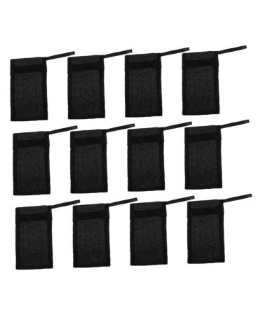 BELLIFFY 10pcs Soap Foaming Soap Pouch Saver Soap Exfoliating Pouch Perm Tin Nylon Fiber