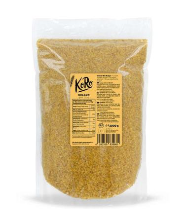 KoRo - Organic Bulgur 2 kg - Grain for cooking without additives in value pack at a special