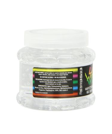 Super Wet Plus Hair Styling Gel 8 oz - Transparent Formula for Ultimate Hold - Buy Online on SooperMarket.com