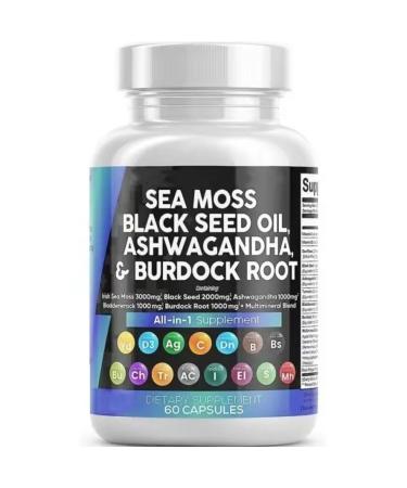 ROCKPEAKK Organic Spirulina & Chlorella Tablets 60 Tablets 100% Pure & No Additives Vegan
