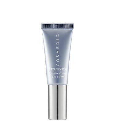 COSMEDIX Opti Crystal Liquid Crystal Eye Serum, Reduce Dark Circles, Improve fine lines and wrinkles, Soothing Coconut and Liquid Crystals, Cruelty-Free, Gluten Free, 0.25 Fl Oz