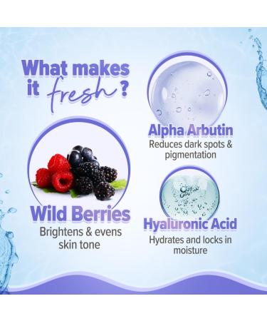 Illuminate+ Oil Free Face Moisturizer | Wild Berries & Alpha Arbutin | Deep Moisturizing & Natural Glow | Non-Sticky & Non-Oily | 3.38 Fl Oz/100ml | International Shipping Available - Buy Online on SooperMarket.com