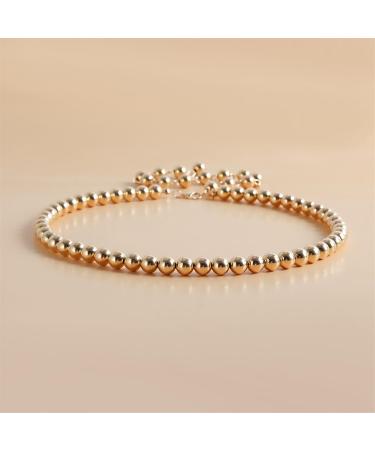 OralGos Fashionable Pearl Necklace with Pendant for Women - Stylish Chic Jewelry Adjustable Length Silver Collar - Buy Online on SooperMarket.com