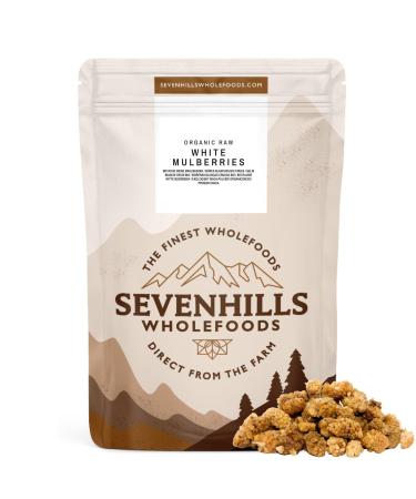 Sevenhills Wholefoods Organic White Mulberries 1kg 1 kg (Pack of 1)
