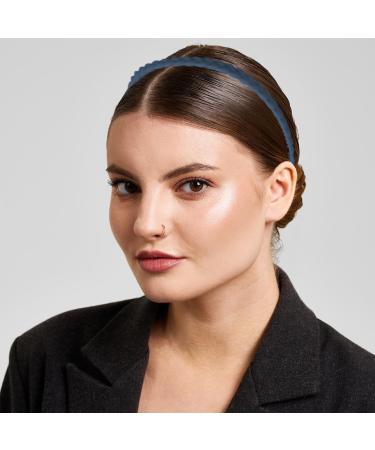 NTRUXZP 2 Pieces Simple Hair Bands Colorful Non-Slip Smooth Plastic Headbands with Teeth Headbands for Sports Jogging Bathing and Makeup for Women and Girls - Buy Online on SooperMarket.com