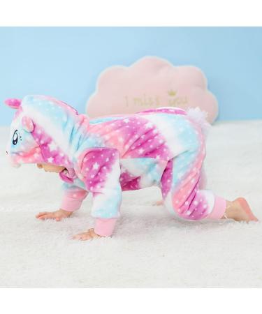 COOKY.D Unisex Winter Hooded Romper Jumpsuit 6-12 Months with Star Design - Buy Online on SooperMarket.com