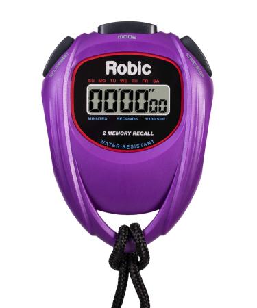 Robic 429-67991 Easy to Use High Presision Stopwatch, Purple