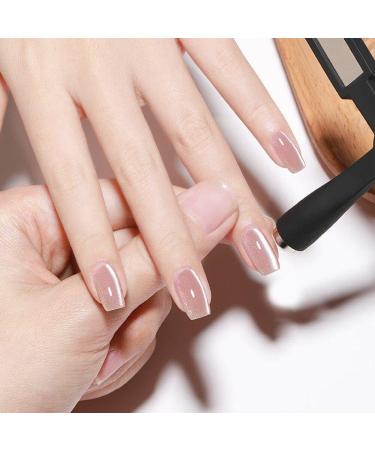 5 in 1 Cat Eye Magnet Uv Gel Nail Polish Magnet Wand Multifunctional Nail Magnetic Stick for Manicure Art Nail Cat Eye Tools Black - Buy Online on SooperMarket.com