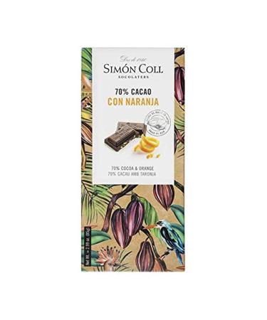 Simon Coll | Dark Chocolate with Orange 100g