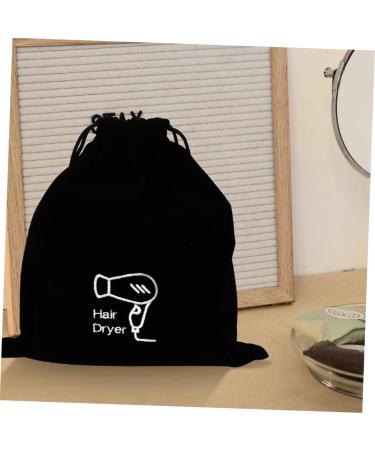 HAPINARY Flannel Hair Dryer Bag Hair Dryer Travel Pouch Travel Bag for Hair Styling Tools Hair Curler Travel Bag Hair Dryer Bag Drawstring Hair Dryer Storage Hair Tools Travel Bag - Buy Online on SooperMarket.com