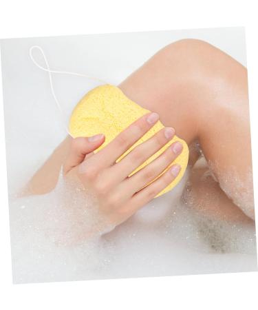 FOYTOKI Bath Sponge Bathing Tool Household Body Scrubber Bath Accessory Wear-Resistant Bath Scrubber Body Cleaning Sponge Portable Bath Scrubber Back Bathing Sponge Brush Bath Supply - Buy Online on SooperMarket.com