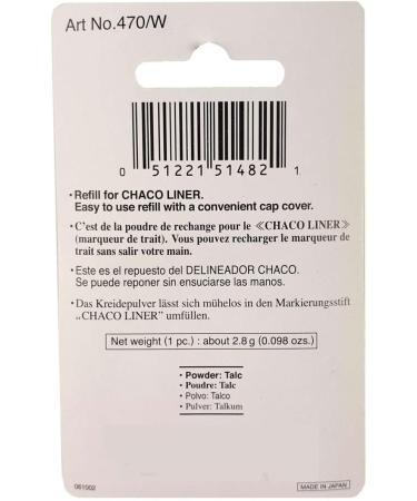 Chaco Liner Refill in White - 1 Piece | Clover Sewing Notions - Buy Online on SooperMarket.com