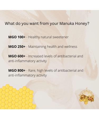Manuka North MGO 600+ Manuka Honey | 350g | Authentic Premium New Zealand Manuka Honey - Buy Online on SooperMarket.com