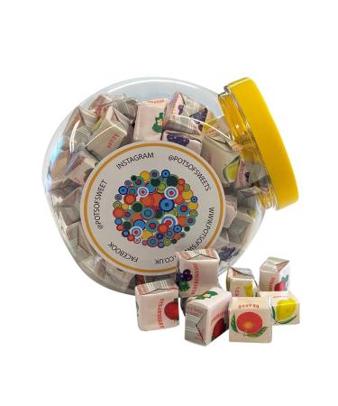 350g Cookie Jar of Fruity Chews Fruit Caramels