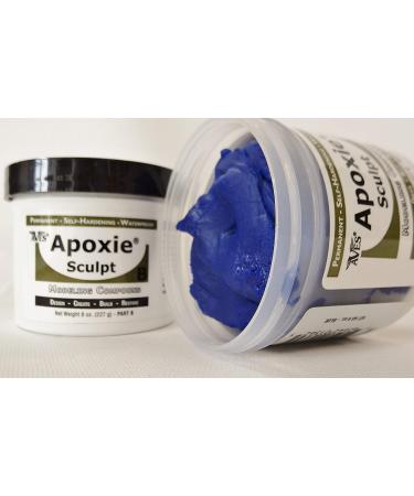 Aves Apoxie Sculpt - 2 Part Modeling Compound (A & B) - 1 Pound, Blue