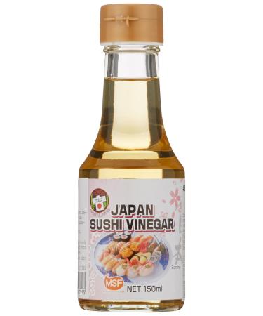 Miyako Rice Vinegar for Sushi 2.2% Acid (Sushi Su)ung (1 x 150 ml) 1 150 ml (1 pack)