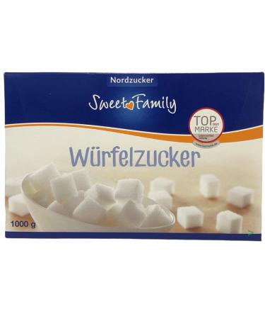 Buy Nordzucker Sweet Family Sugar Cubes 3-Pack (3x1kg) + Usy Block International Shipping Available - Buy Online on SooperMarket.com