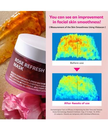 isoi Bulgarian Rose Refresh Mask 80g | Hydrating Korean Skin Care with 70% Rose Water | Deep Hydration & Soothing Treatment for Radiant Skin - Buy Online on SooperMarket.com