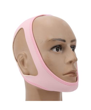 Chin Strap for Snoring Snore Relief & Anti Snore Chin Strap for CPAP Users Adjustable Cpap Chin Strap Snoring Solution Anti Snore Device Breathable Jaw Support Belt (1)