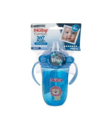 Nuby 360 2 Handle Comfort Cup Boy 9oz - Blue | 1 Count | Colors May Vary - Shop Now! - Buy Online on SooperMarket.com