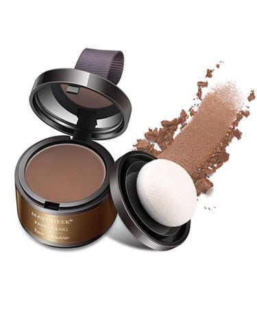MIELIKKI Hairline Concealer Powder Instantly Conceals Hair Loss and Thin Hair Root Touch Up and Hairline Cover Up for Women & Men Stain-Proof Formula Brown 03# Brown