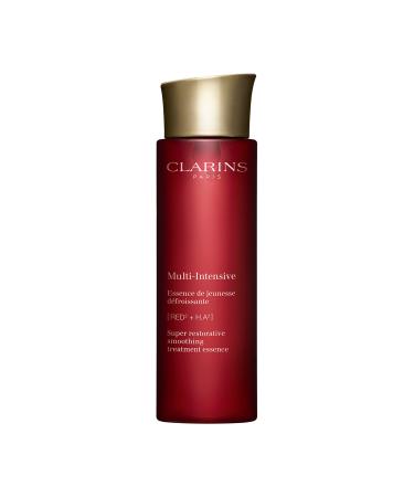 CLARINS Super Restorative Treatment Essence | Anti-Aging Face Lotion For Mature Skin Weakened By Hormonal Changes | Visibly Smoothes Refines Pores Softens Skin and Restores Radiance | 6.7 Fl Oz