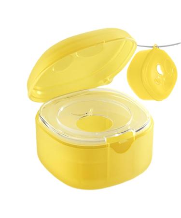 Pacifier Holder - Dustproof & Easy to Clean Container in Yellow | Keep Pacifiers Clean | Jomewory - Buy Online on SooperMarket.com