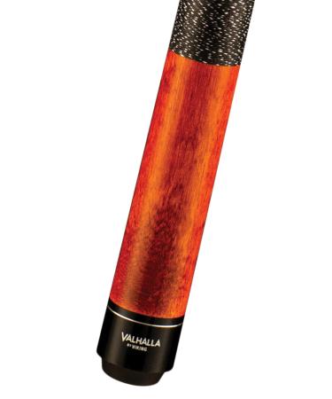 Viking Valhalla 100 Series with Irish Linen Wrap 2 Piece 58 Pool Cue Stick, Billiard Cue Stick, Bar or House Use for Men or Women Autumn Orange 21oz